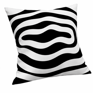 3 Pc Black White Accent Cushion Covers by Sona Casa
