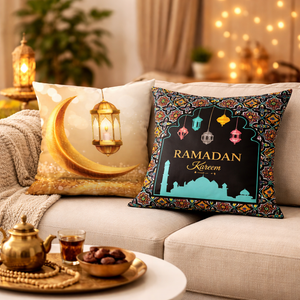 2 Pc Ramadan Muslim Cushion Covers by Sona Casa