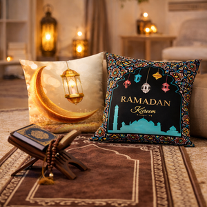 2 Pc Ramadan Muslim Cushion Covers by Sona Casa