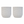 3 Pc Set of White Planter Pots by Sona Casa