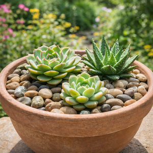 Natural Polished River Rocks, 500g Pack, 1–2 cm Decorative Pebbles Stones for Aquarium Plant Pot, Home Garden Decor by Sona Casa