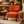 Comfortable Orange Fabric Accent Chair for Lounge, Home, Office, Living Room, Hotel Decor by Sona Casa
