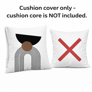 3 Pc Black White Accent Cushion Covers by Sona Casa