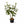 Decorative Artificial Rose Plant, 90 cm High, Indoor Home Office Decor, Zero Maintenance Ornament by Sona Casa