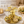 Gold Tree Design Metal Tray with Two Glass Jars, Decorative Gold Finish, 24