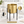 Gold Metal Planter with Black Stand, 24 in High-Sona Casa