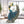 Peacock Feather Dancing Lady Figurine, Ballerina Statue, 11