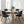 Black Folding Conference Chair, Set of 4 Stackable Corporate Training Seating, Ergonomic Minimalist Foldable Chair-Sona Casa