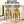 Gold Metal Planter with Black Stand, 24 in High-Sona Casa