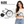 Black bicycle-shaped metal table clock with a white dial – size guide