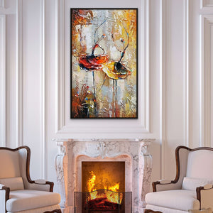 Abstract Ballet Art - Original Ballerina Oil Painting on Canvas, Modern Dancer Wall Decor, Ideal Gift for Art Collectors & Enthusiasts by Sona Casa