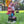 Outdoor Gnome Statue, Metal Lantern, Large 16